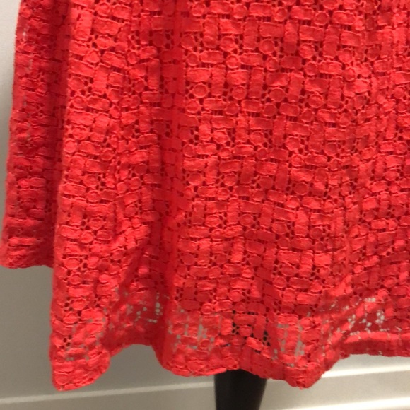 Connected Apparel V-Neck Sleeveless Eyelet Dress  Size 8 - Picture 10 of 15